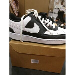 NIKE MEN'S SHOE SNEAKERS art. HM9862 001 mod. NIKE COURT VISION BLACK WHITE 8.5